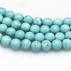 1 Strand Natural Howlite Beads Strands(X-TURQ-G103-6mm-01)-2