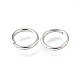 Messing Open Ringe springen(KK-V007-004P-06)-2