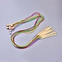 Circular Knitting Needles with Colorful Tube, Weaving Tools Knitting Kits, Mixed Color, 100x0.3cm, 12pcs/set