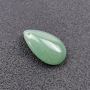 Natural Green Aventurine Pendants, Teadrop Charms, 25x15~18x7~8mm(PW-WG96986-04)