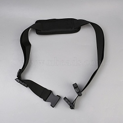 Polyester Beach Chair Back Straps, Black, 1034x38x2~26mm(AJEW-WH0481-255)
