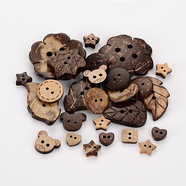 Boutons de noix de coco(COCO-X0001)-1