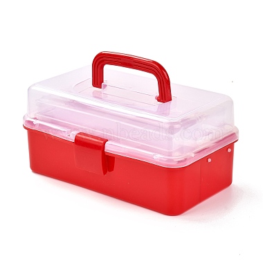 Rectangle Portable PP Plastic Storage Box(CON-D007-01D)-2