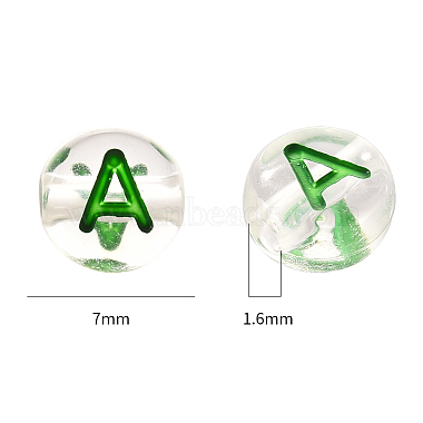 Transparent Clear Acrylic Beads(MACR-YW0001-23G)-2