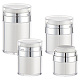 4Pcs 4 Styles Plastic Airless Pump Jars(AJEW-OC0004-47)-1
