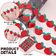 chgcraft polyester broderie couture garniture(DIY-CA0005-04B)-4