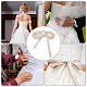 Cordon en tissu pour remplacement de fermeture éclair de robe de mariée pour femmes(OCOR-WH0046-33)-5