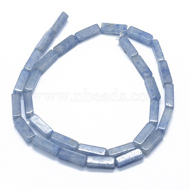 Dyed & Heated Natural Blue Aventurine Beads Strands(G-F631-E01-02)-2