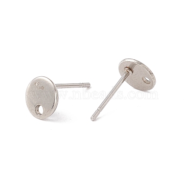 Non-Tarnish 201 Stainless Steel Stud Earring Findings(STAS-P308-09A-P)-2