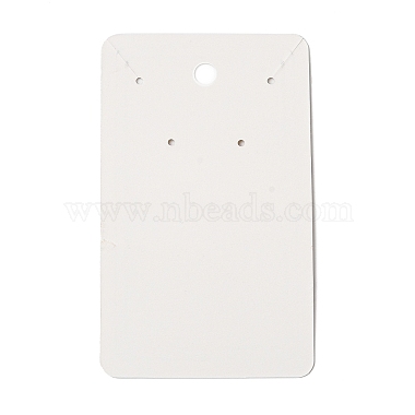 Rectangle Paper One Pair Earring Display Cards with Hanging Hole(CDIS-C005-01)-2