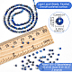 nbeads 2 brins de perles de lapis-lazuli naturelles(G-NB0004-64)-2