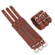 Adjustable Cowhide Cuff Cord Bracelet(BJEW-WH0020-62P-01)-7