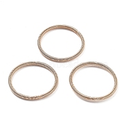 Iron Spring Finger Rings, Golden, 2mm, US Size 7 1/4(17.5mm)(RJEW-M050-01G)