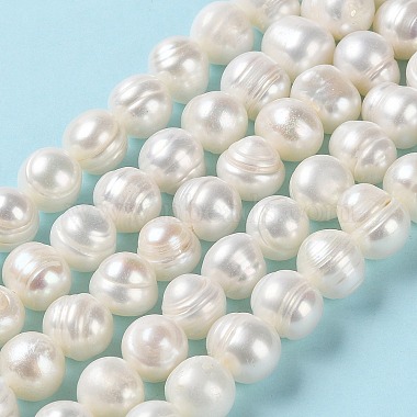 Natural Cultured Freshwater Pearl Beads Strands(PEAR-E018-01)-2