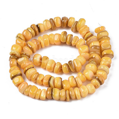 Natural Trochid Shell/Trochus Shell Beads Strands(SHEL-S258-081-B11)-2