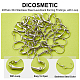 дикосметические 20пары 304 фурнитура для сережек с рычагом из нержавеющей стали(STAS-DC0007-32)-4