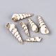Electroplated Natural Shell Pendants(BSHE-Q020-06)-1