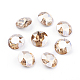 Pointed Back & Back Plated Glass Rhinestone Cabochons(RGLA-J012-8mm-001GS)-1