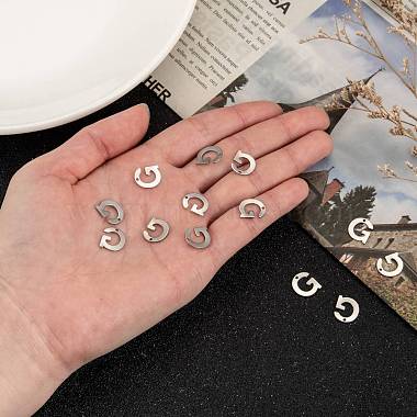 304 Stainless Steel Letter Charms(X-STAS-O072-G)-4
