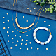 Pandahall Elite 300pcs perles d'espacement en laiton(KK-PH0004-12)-3