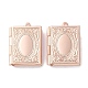 Rack Plating Brass Locket Pendants(KK-F090-04RG)-1