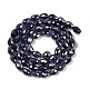 Transparent Electroplate Glass Beads Strands(EGLA-N013-T10mm-B06)-2