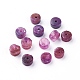 Lepidolita natural / hebras de perlas de piedra de mica púrpura(G-F626-01-C)-3
