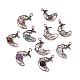 Natural & Synthetic Mixed Gemstone Pendants(G-H281-41R)-1