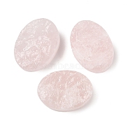 Natural Rose Quartz Cabochons, Oval, 18x13x8.5~10.5mm(G-K338-38A-02)