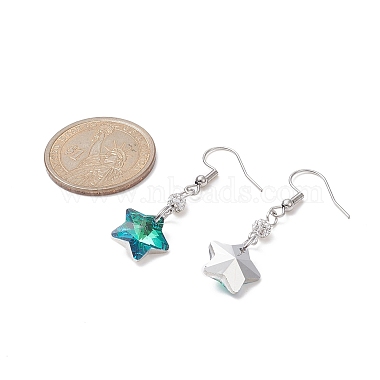 Star Glass Dangle Earrings(EJEW-JE05258)-4