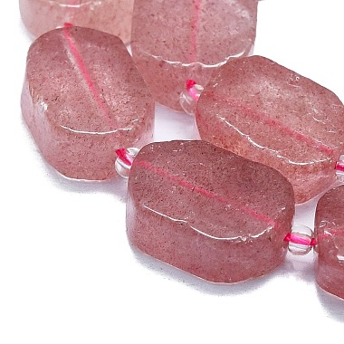 Natural Strawberry Quartz Beads Strands(G-K245-J03-E01)-3