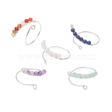 Mixed Color Mixed Stone Finger Rings