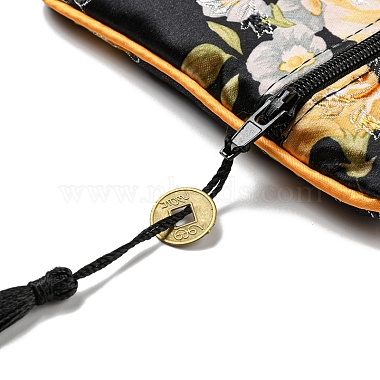 almacenamiento de joyas de tela floral de estilo chino bolsos de mano(AJEW-D063-01A)-5