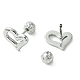 Ion Plating(IP) 304 Stainless Steel Ear Studs(EJEW-Q801-13P)-2