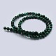 Chapelets de perles en malachite naturelle(G-F571-27AB2-4mm)-2