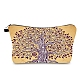 bolsos de mano de tela con patrón de árbol de la vida(TREE-PW0001-78)-1