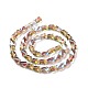 Faceted Electroplated Transparent Glass Beads Strands(GLAA-G092-A03)-4