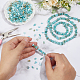 Natural Freshwater Shell Beads Strands(BSHE-WH0006-05B)-4