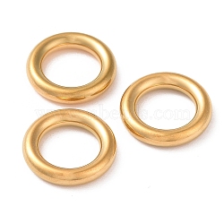 304 Stainless Steel Linking Rings, Round Ring, Golden, 15.5x3mm, Inner Diameter: 10mm(STAS-D246-01A-05G)