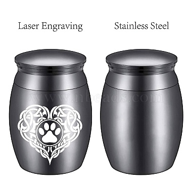 CREATCABIN Stainless Steel Cremation Urn(AJEW-CN0001-89B)-3