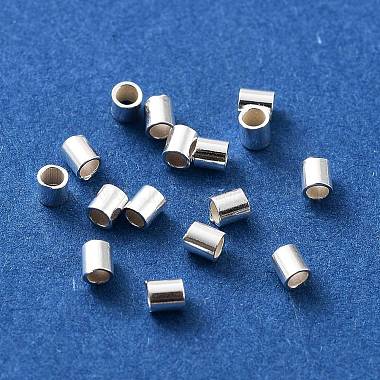 925 Sterling Silver Spacer Tube Beads(STER-Z006-01D-S)-2