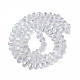 Electroplate Transparent Glass Beads Strands(EGLA-N002-30-C08)-3