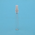 Mini Refillable Glass Spray Bottles, with Plastic Fine Mist Sprayer & Dust Cap, for Perfume, Essential Oil, Clear, 1.7x11.5cm, Capacity: 15ml(0.51fl. oz)(MRMJ-WH0077-021A)