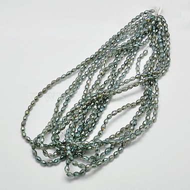 Chapelets de perles en verre galvanoplastique(EGLA-J013-4X6mm-F32)-2