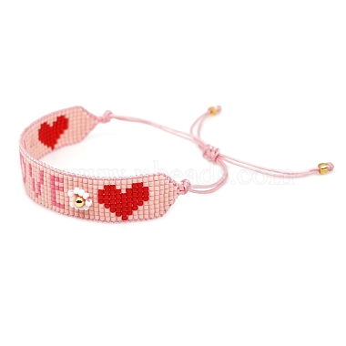 Miyuki Seed Braided Bead Bracelet(BJEW-Z013-01)-3