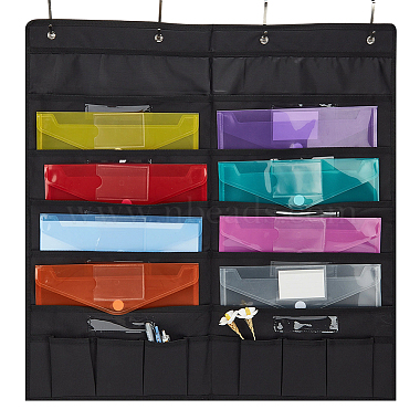 2 Bags Oxford Cloth Folder Hanging Storage Bag(AJEW-WA0003-18)-3