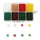 200G 8 Colors 12/0 Grade A Round Glass Seed Beads(SEED-JP0010-14-2mm)-1