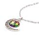 Collar del orgullo del arco iris(NJEW-F291-01K)-1