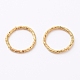 Iron Textured Jump Rings(IFIN-D086-05-G)-1