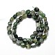 Natural Moss Agate Nuggets Beads Strands(G-J335-06)-2